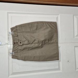Rafferty sport mini skirt - 8 - khaki